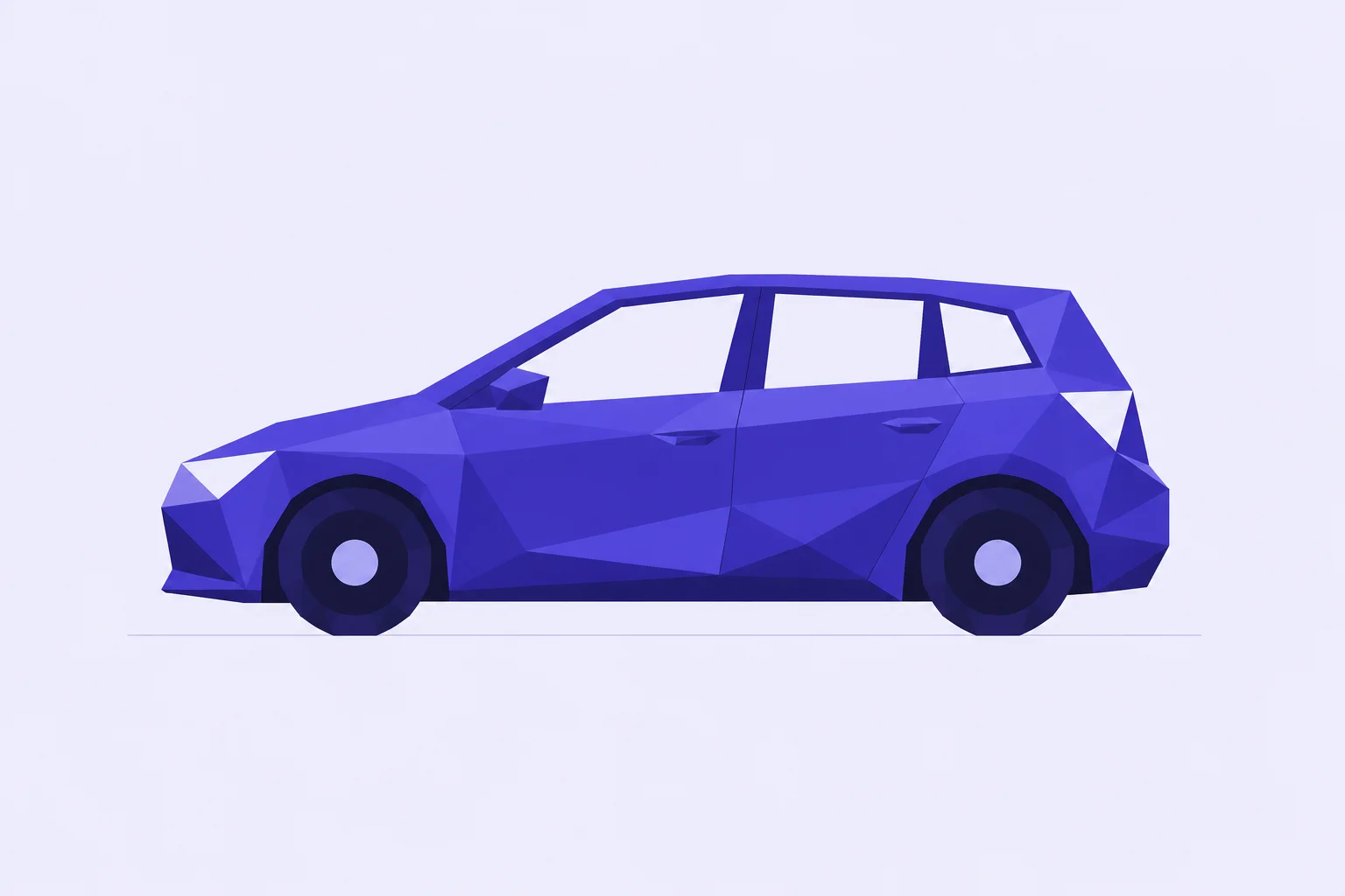コンパクトカーのイメージイラスト